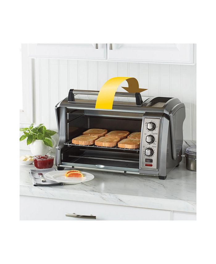 Hamilton Beach SureCrisp Air Fryer Countertop Toaster Oven with Easy