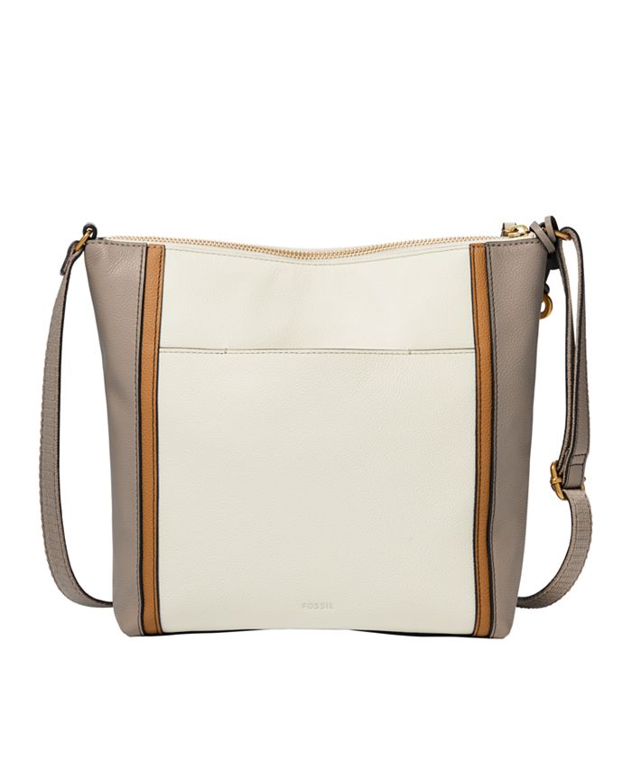 Fossil Tara Leather Crossbody & Reviews - Women - Macy's