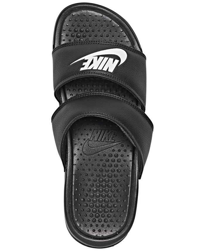 Nike Women's Benassi Duo Ultra Slide Sandals from Finish Line - Macy's