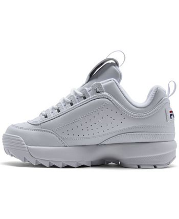 Fila Women's Disruptor II Premium Casual Athletic Sneakers from Finish Line  - Macy's