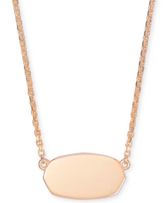 Kendra Scott Polished Disc Pendant 