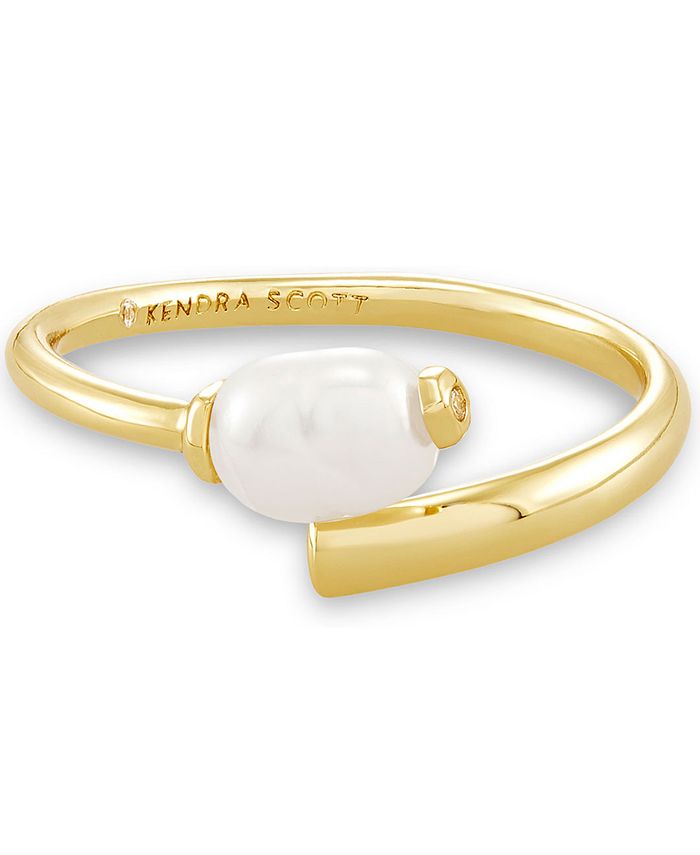 Kendra Scott 14k Gold Plated Cultured Freshwater Baroque Pearl 5