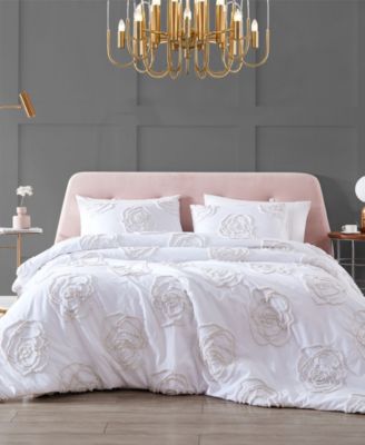 Rambling Rose 4-Pc. Duvet Cover Set, King