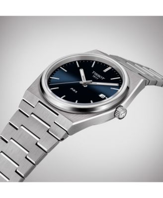 Men's Swiss PRX Stainless Steel Bracelet Watch 40mm