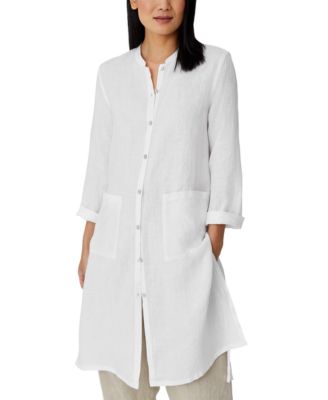 Eileen Fisher - Organic Mandarin Collar Shirt