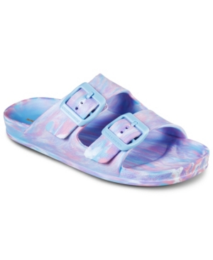Skechers Girls Foamies: Cali Blast - Color Rager Slide Sandals from Finish Line