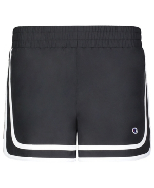 Big Girls Solid Varsity Woven Shorts