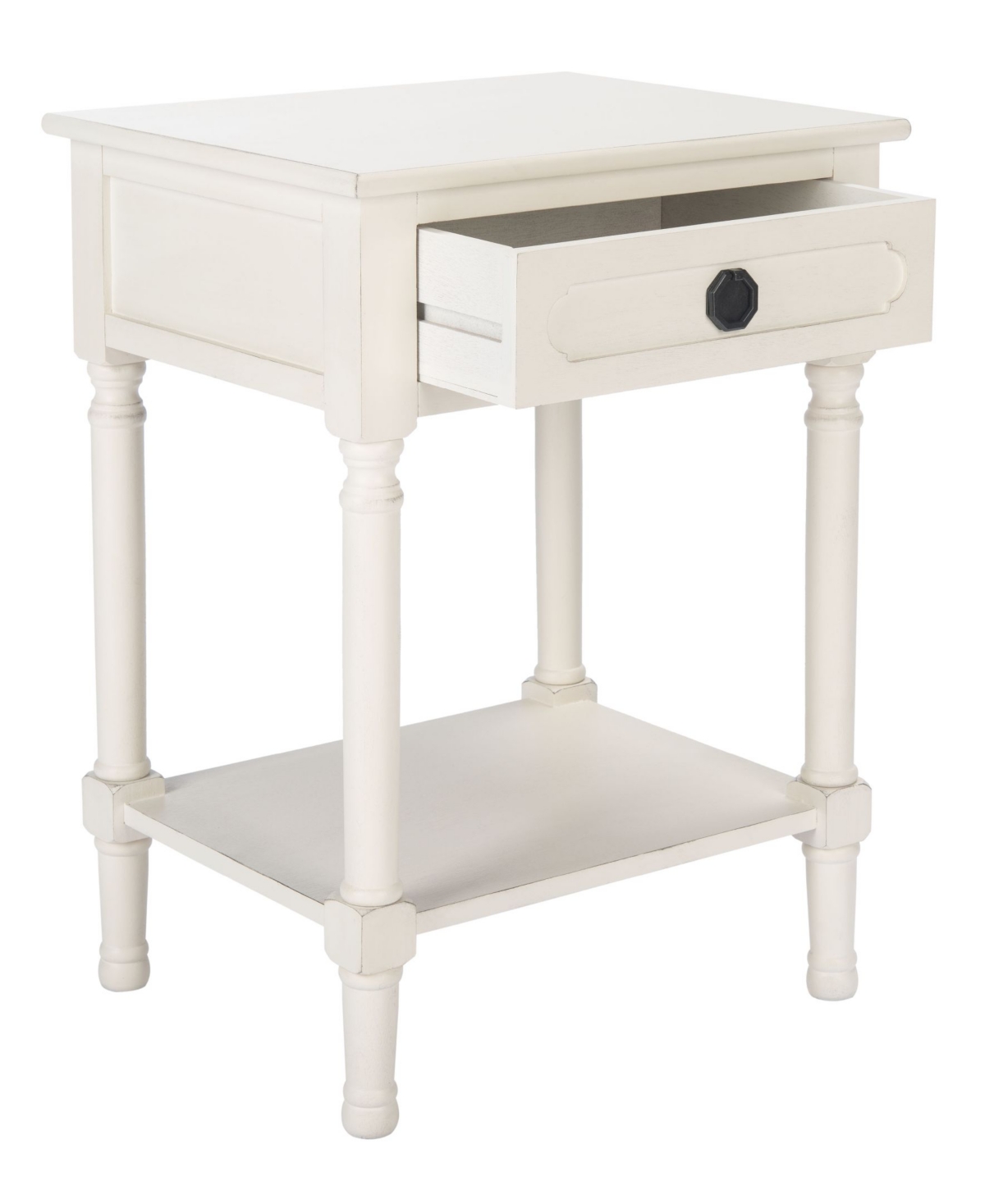 Safavieh Tate 1 Drawer Accent Table In White