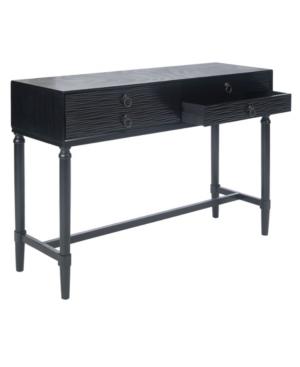Safavieh Aliyah 4 Drawer Console Table In Black
