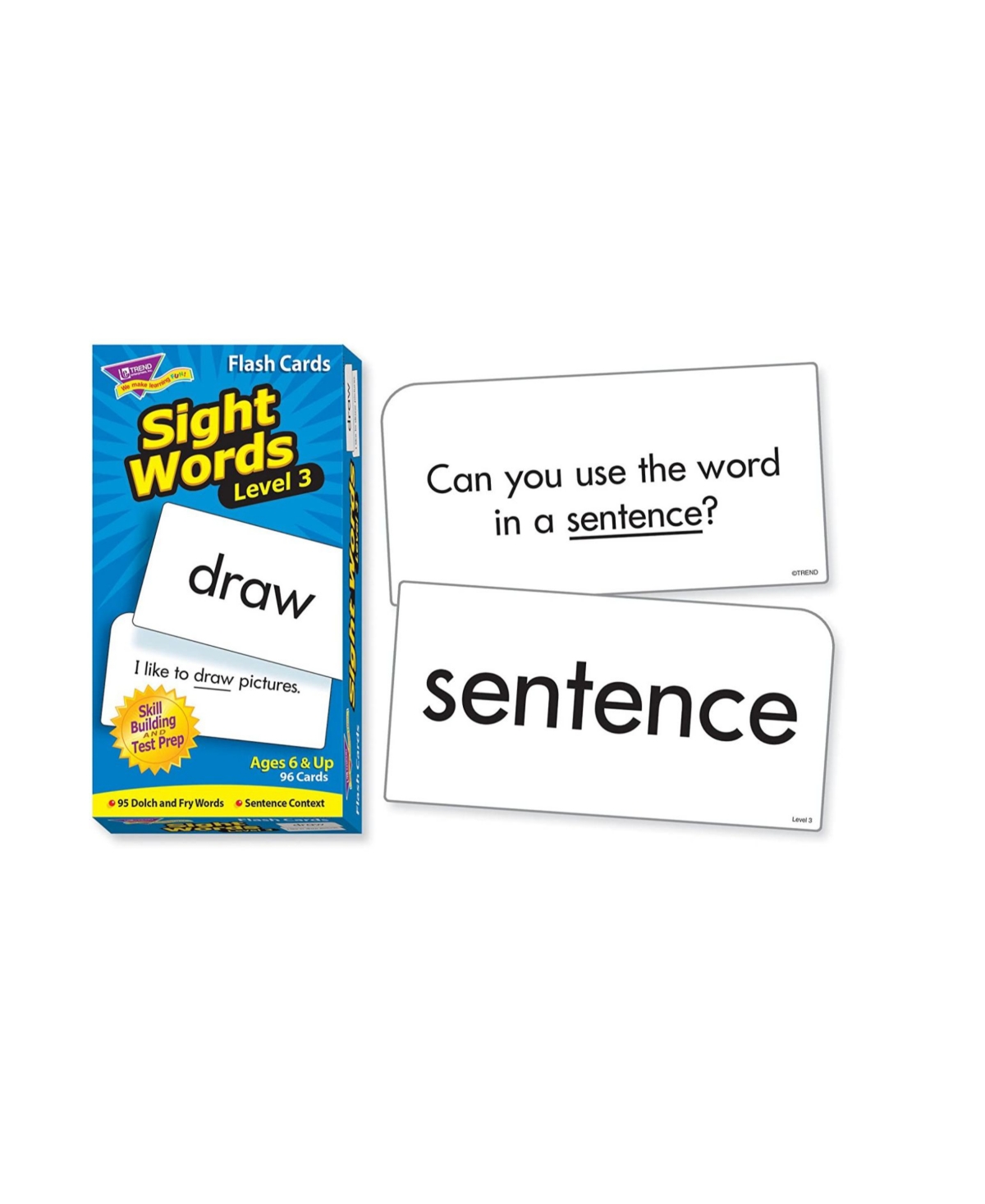 Shop Trend Enterprises Sight Words Level 3 Skill Drill Flash Cards In Open Misce