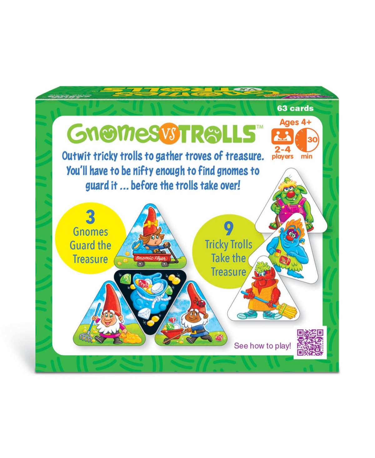 Shop Trend Enterprises Gnomes Vs Trolls Three Corner Card Game In Open Misce