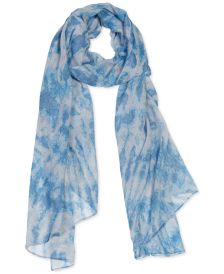 Tie-Dyed Logo Chiffon Scarf