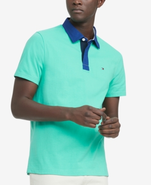 Tommy Hilfiger Men's Classic-Fit Ed Rugby Polo