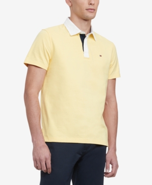Tommy Hilfiger Men's Classic-Fit Ed Rugby Polo