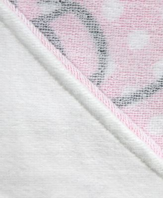 Disney Minnie Mouse Cotton Stripe Hooded Towel