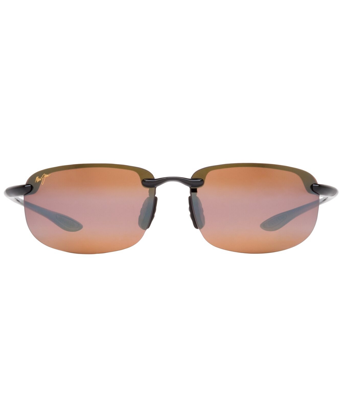 Shop Maui Jim Hookipa Polarized Sunglasses , 407 In Black,grey
