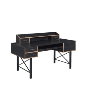Shop Acme Furniture Safea Computer Desk In Black Finish