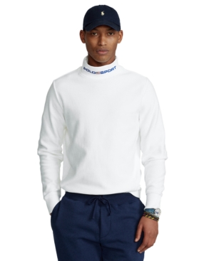 Polo Ralph Lauren Men's Polo Sport Fleece Mockneck Sweatshirt In White