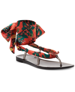 Inc Women's Malana Scarf Flat Sandals Created For Macy's Women's Shoes