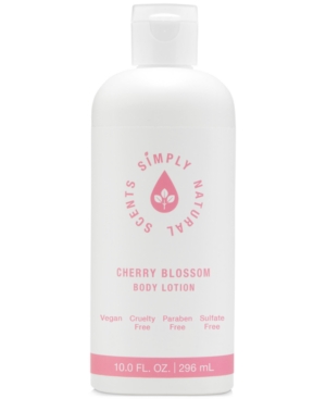 Simply Natural Scents Body Lotion, 10-oz. In Cherry Blossom