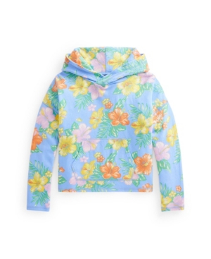 Little Girls Floral Spa Terry Hoodie