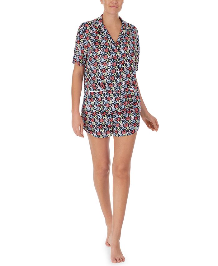 Dkny notch collar pj set outlet