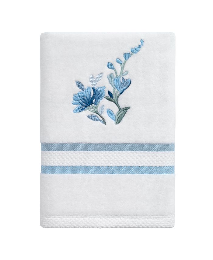 Avanti Garden View Embroidered Cotton Hand Towel 16