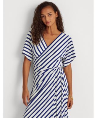 ralph lauren chevron jersey dress