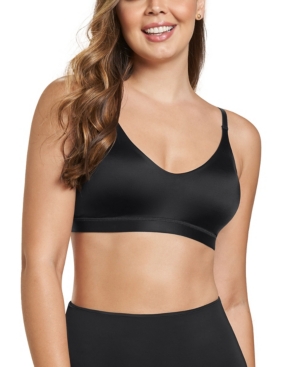 Leonisa Women's Full Coverage Comfy Bra With Removable Contour Padding - Ultra-light Bra In Black