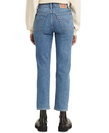 Levi s Women s Wedgie Straight Leg High Rise Cropped Jeans Macy s