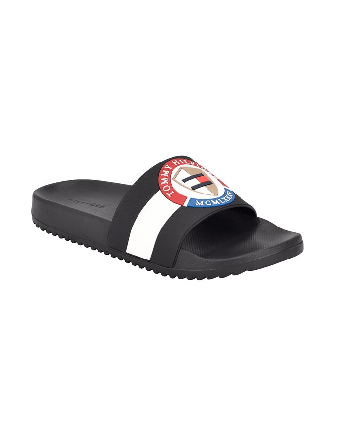 Tommy Hilfiger Men's Reboot Pool Slide Sandals & Reviews - All Men's ...