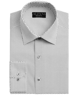 alfani regular fit dress shirt