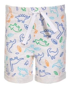 First Impressions Baby Boys Dino-Print Shorts Created for Macy's