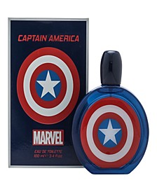 Men's Captain America Eau De Toilette Spray, 3.4 oz