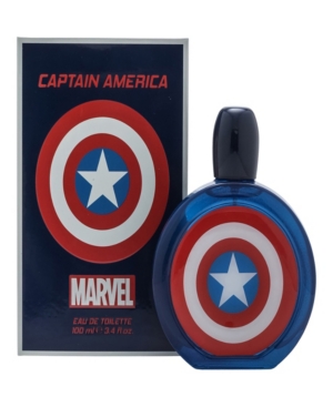 Marvel Men's Captain America Eau De Toilette Spray, 3.4 oz