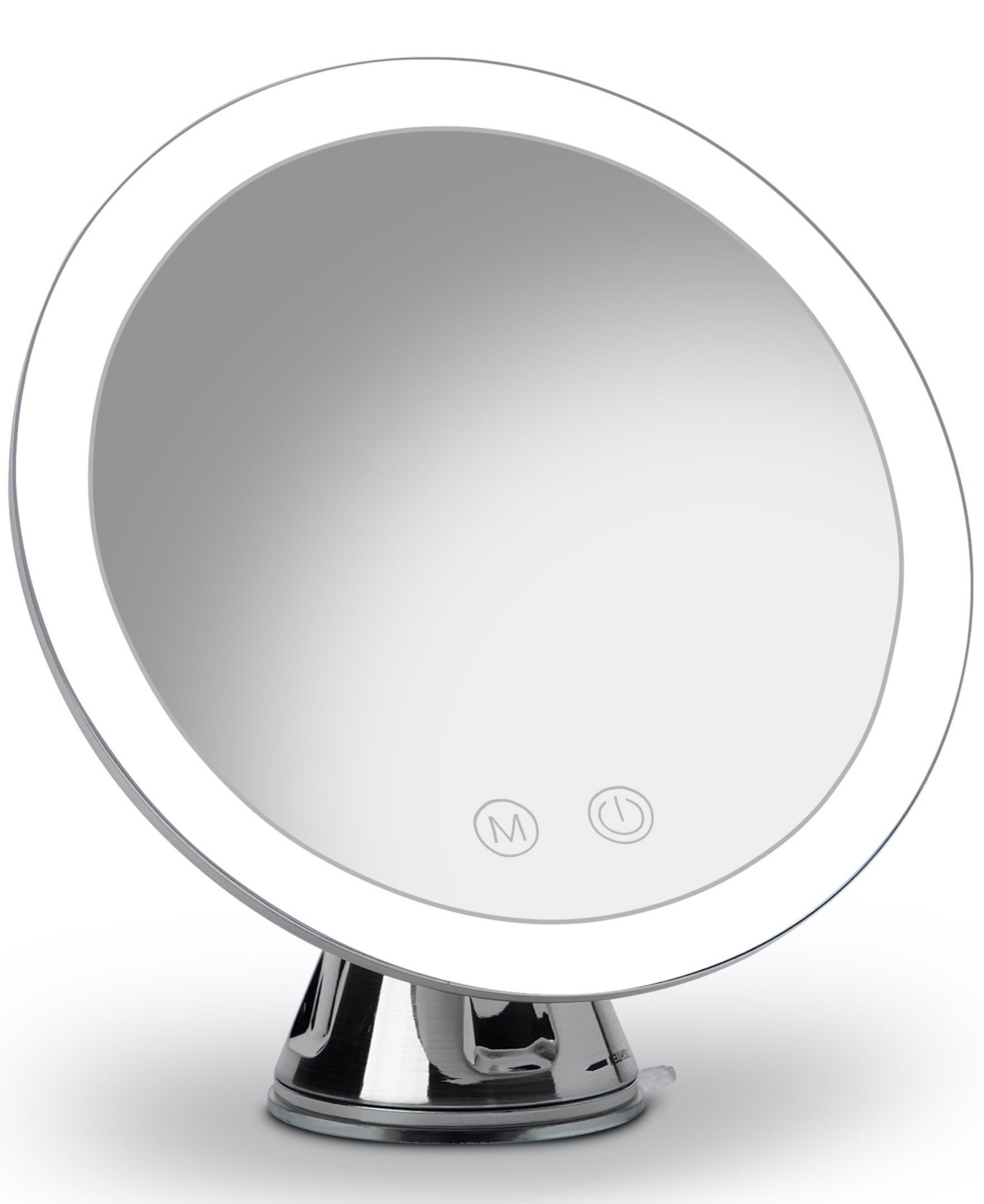Lana Rechargeable 10x Magnifying Mirror With 3 Light Settings - White