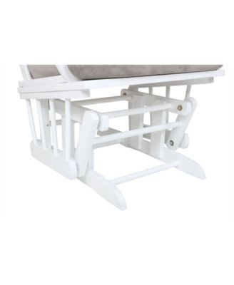 Alice Glider Chair and Ottoman, Set of 2