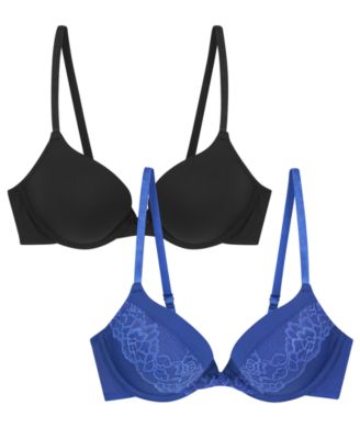 Maidenform - Women's 2-Pk. Lace Push-Up Bra 05757J