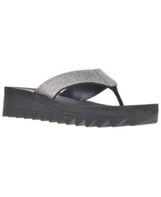 Wild Pair - Kalabasas Thong Wedge Sandals