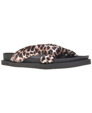 Wild Pair Beck Puffer Slide Flat Sandals Created for Macy's Women's Shoes