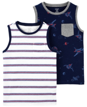 Carter's Little Boys Tanks Pack of 2