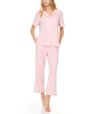 Women's Annie Notch Top and Capri Pajama Set