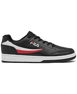 Fila Men's Bbn 92 Casual Sneakers From Finish Line In Black, Red
