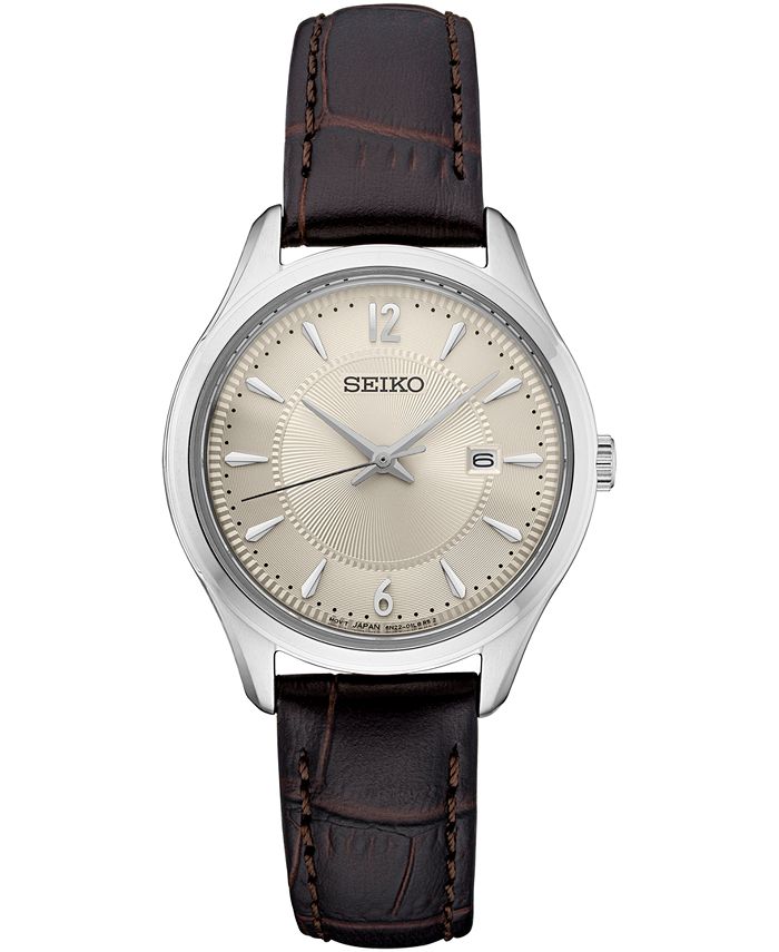 Macy's seiko best sale ladies watches