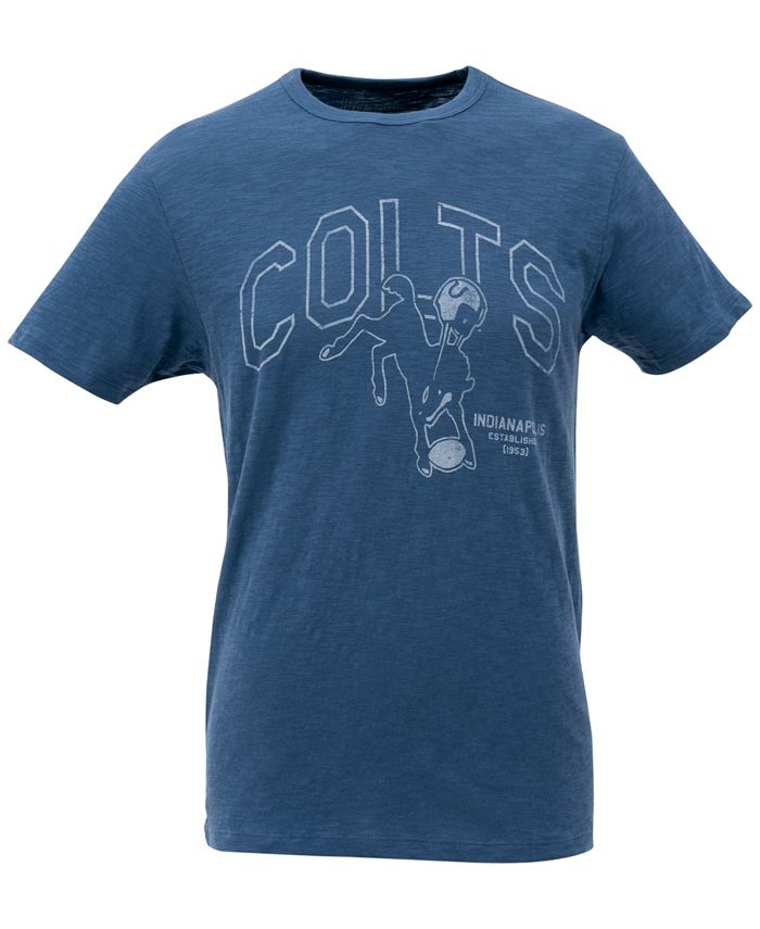 '47 Brand Men's Indianapolis Colts Logo Scrum T-Shirt - Macy's
