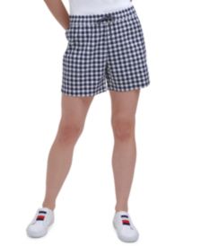 Cotton Gingham Shorts