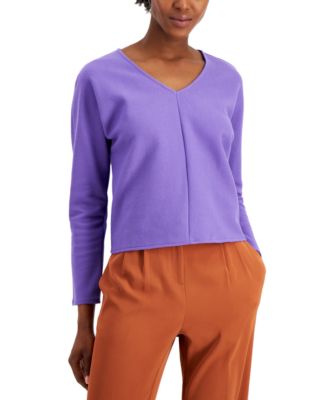 macys purple tops