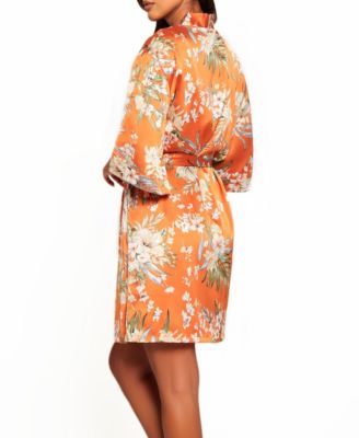 Women's Bella Floral Day and Night Robe with Sleeves