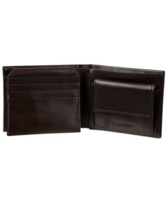 Men's RFID Passcase Wallet & Key Fob Set