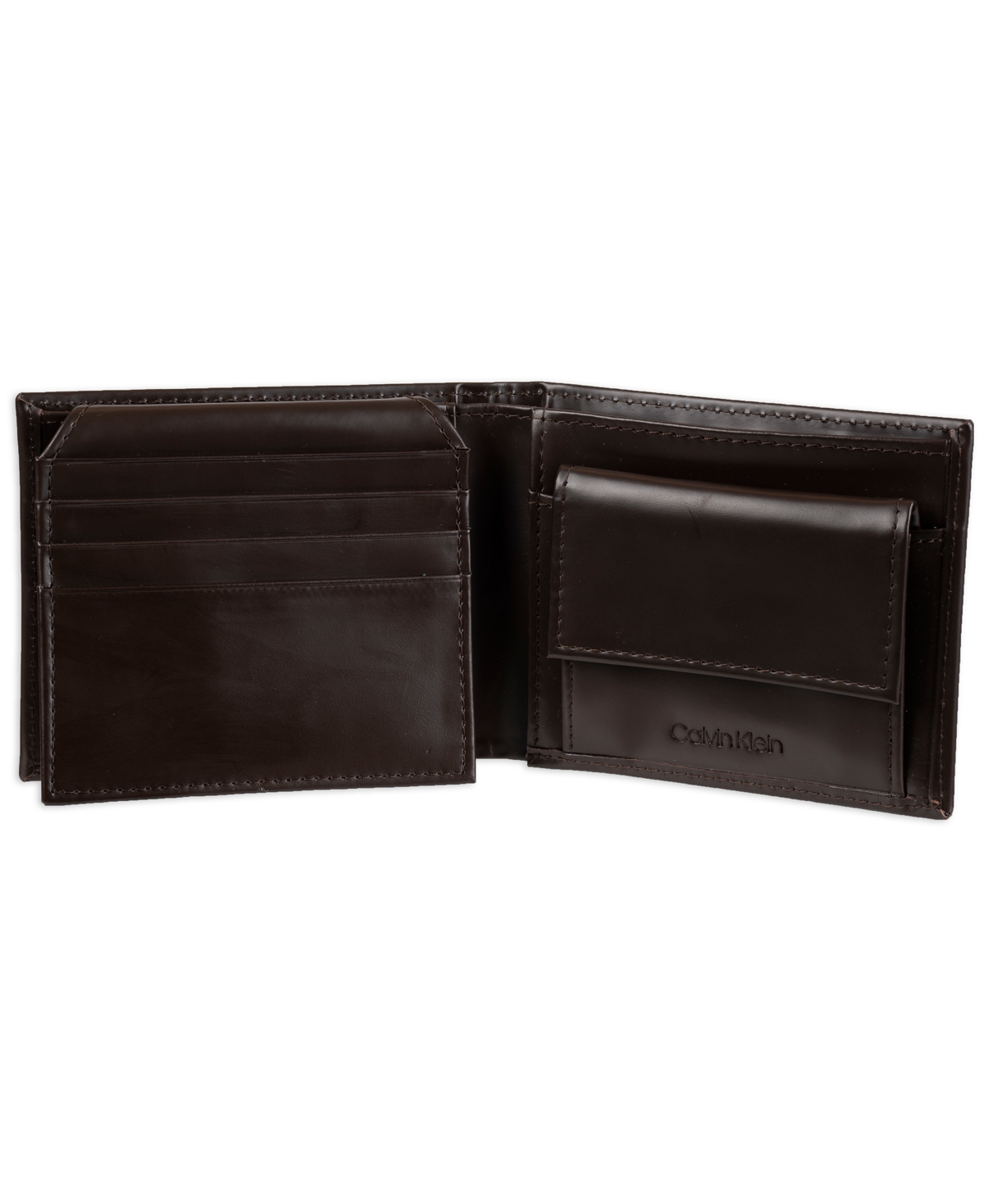 Calvin Klein Men's Rfid Passcase Wallet & Key Fob Set